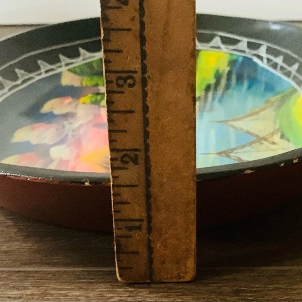 Hand painted tray
